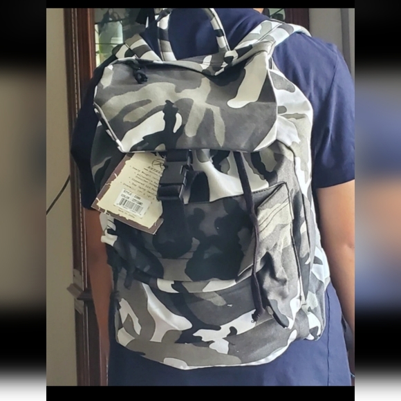 Military Rothco Canvas Daypack - Picture 4 of 6